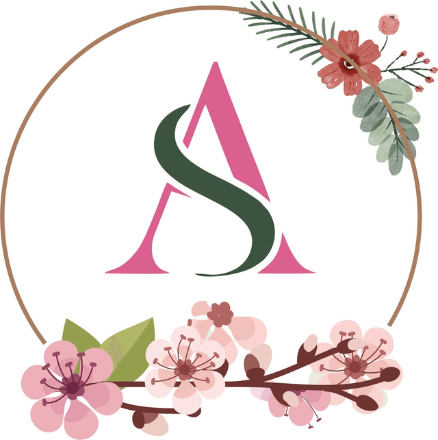 Avani and Shusuke's wedding logo